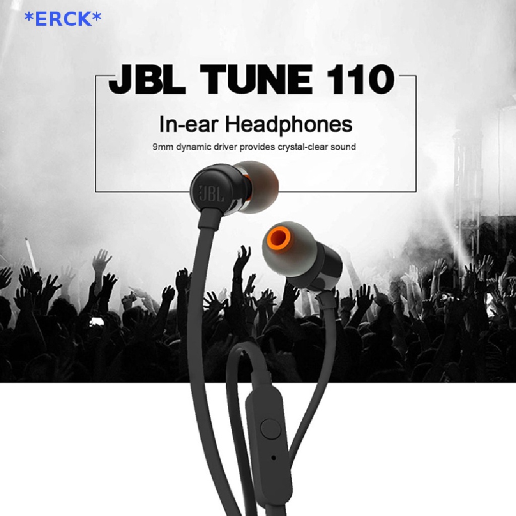 หูฟังอินเอียร์ JBL Tune110 แบบมีสาย ขนาด 3.5mm. (สินค้าพร้อมส่ง)