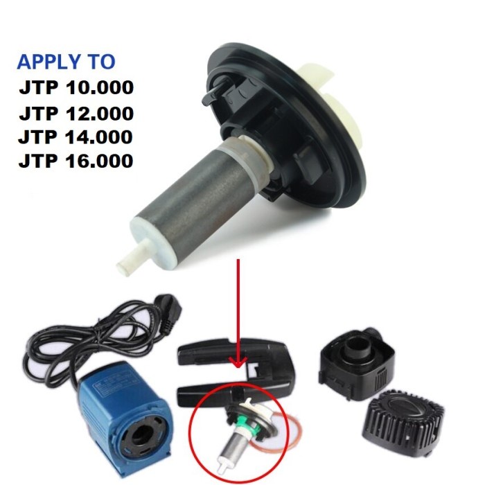 ROTOR EMPELLER MAGNET FAN PUMP ORIGINAL SS Low Watt JT* 10,000 12,000 16,000 -R