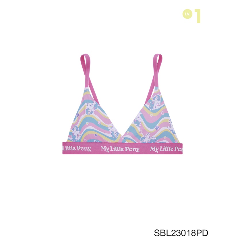 SABINA Teen My Little Pony เสื้อชั้นในไร้โครง รหัส SBL23018PD สีชมพูเข้ม