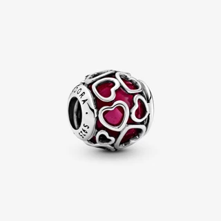 Genealogical Tree Embbellishments Rose Bracelete Charm ลูกปัดจี้ Dangle DIY เครื่องประดับชุบ S925 เงิน