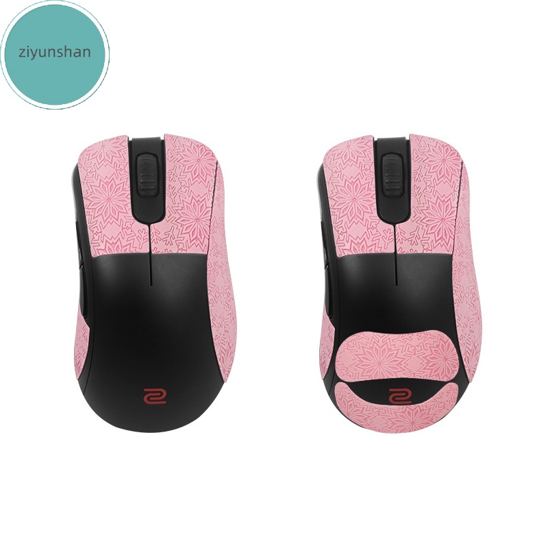 Ziyunshan Mouse Grip เทปสติกเกอร์ลื่นดูดเหงื่อสําหรับ Zowie EC1-CW EC2-CW EC3-CW เมาส์สําหรับเล่นเกม