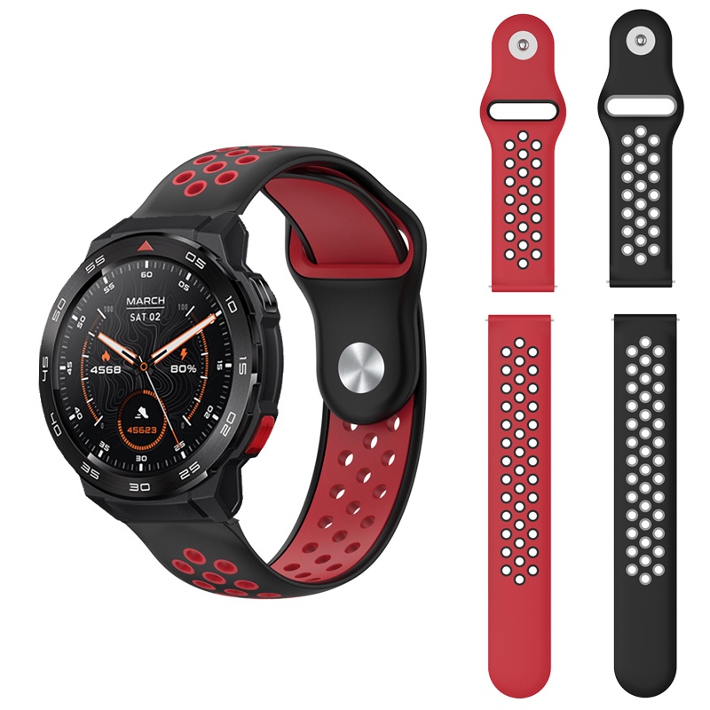 Mibro watch GS Pro สายซิลิโคน สําหรับ Mibro GS Pro สายรัดข้อมือกีฬา กีฬา ผู้หญิง ผู้ชาย สมาร์ทวอทช์ สายรัด