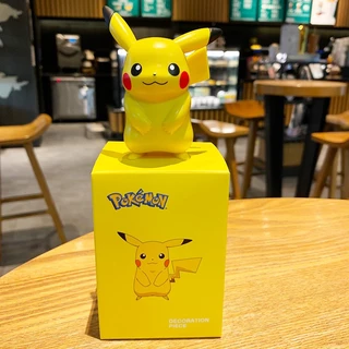 💥 จัดส่งจากประเทศไทย 💥โมเดลฟิกเกอร์ Pokemon Pikachu Gengar Psyduck Snorlax Bulbasaur Slowpoke Pokémon น่ารัก ของขวัญ สําหรับตกแต่งบ้าน รถยนต์ 6 ชิ้น ต่อชุด