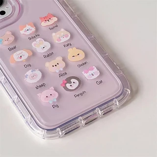 🔥POPPA ส่งจากไทย🔥สินค้า 1 บาท ใช้กับ เคสไอโฟน11 13 14plus 15 pro max XR 12 13pro เคสเกาหลี 6P 7P 8P พสัส X 14plus#5004