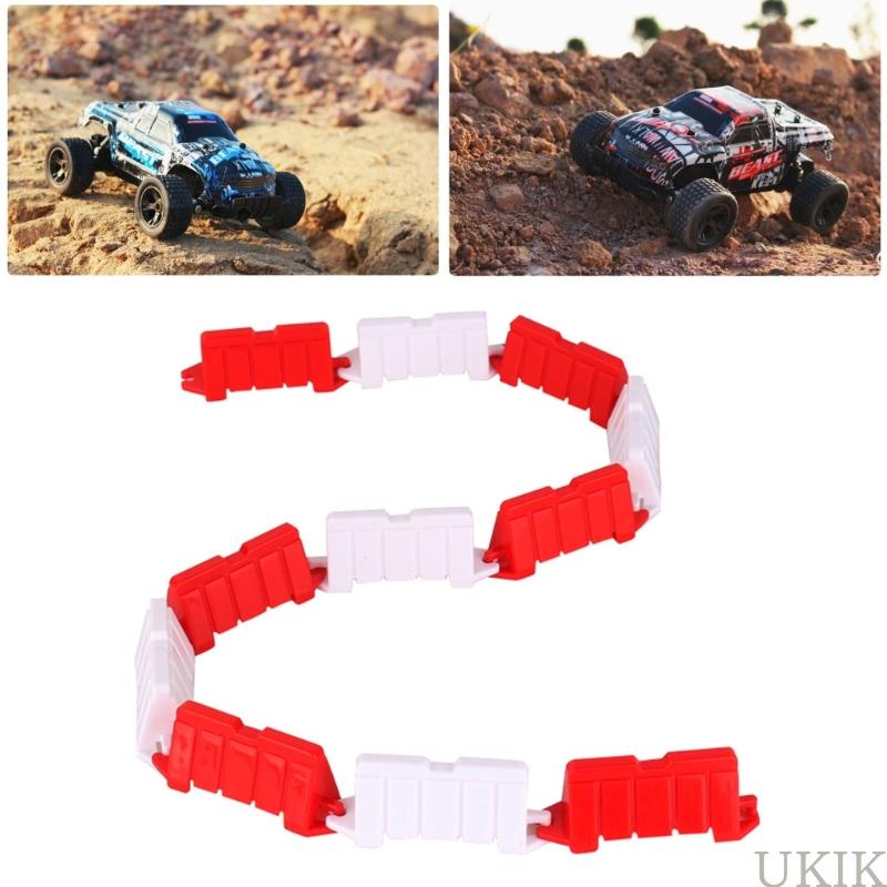 Ukik รั้วรั้วสนามแข่งรถ พร้อมรีโมตคอนโทรล DIY 50 ชิ้น