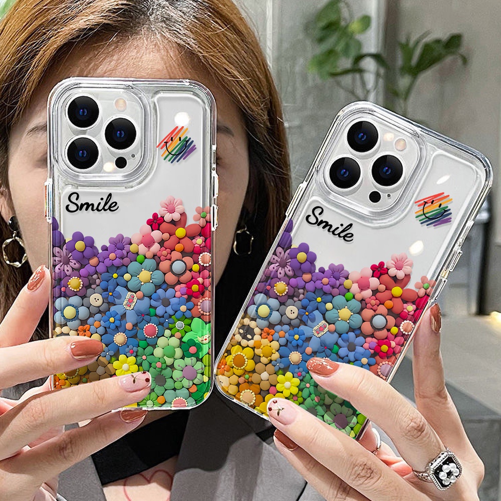 Rainbow กรณีที่ชัดเจน for Samsung S24 Ultra S23 S22 A56 A36 A26 A55 A54 A53 5G A06 A05S A34 A13 A14 A35 A25 A05 A06 A31