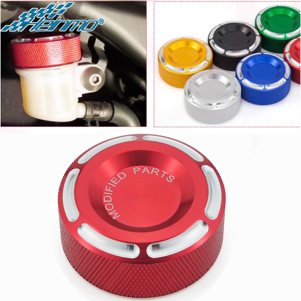 สําหรับYamaha R3 R25 MT03 MT25 YZF R1 YZF R6 M07 MT09 CNCด้านหลังเบรคอ่างเก็บน้ําฝาครอบ