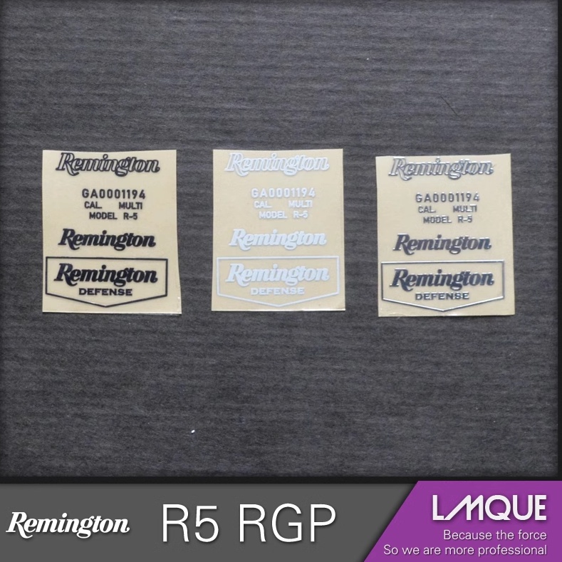 R5rgp สติกเกอร์โลหะ Remington เครื่องเขียน