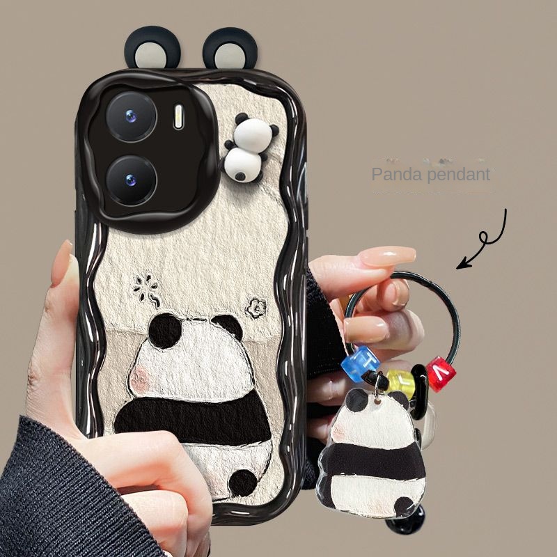 เคสโทรศัพท์มือถือ ซิลิโคน กันกระแทก พร้อมกระดิ่ง สําหรับ Vivo y02 y02a y02t y02s y16 y51a y51s y53s 