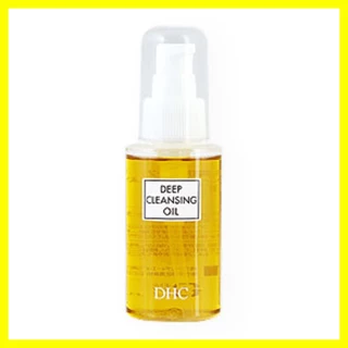DHC Deep Cleansing Oil 70ml คลีนซิ่งออยล์จากน้ำมันมะกอกบริสุทธิ์ ทำความสะอาดเมคอัพได้หมดจด โดยไม่ก่อให้เกิดการอุดตัน.