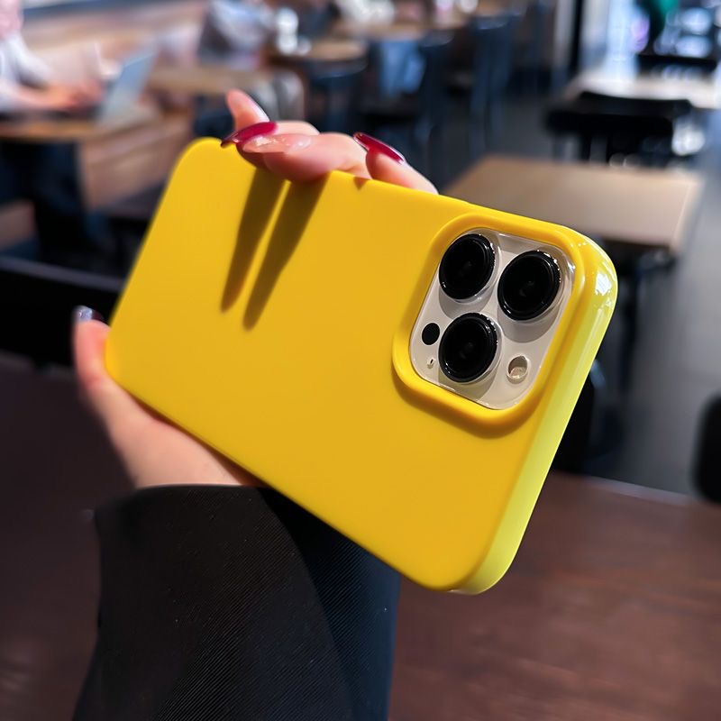 COD+จัดส่งในพื้นที่ TPU Case Cover For iPhone 14 11 13 12 15 Pro Max XS Max XR 8 7 Plus เคสโทรศัพท์ TPU กันกระแทกสีทึบ