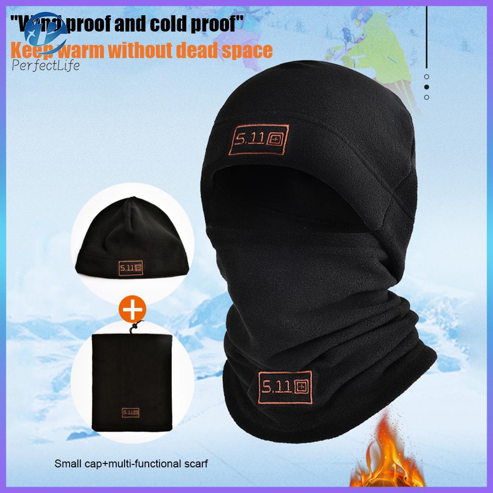 [จัดส่งในพื้นที่] ฤดูหนาวขนสัตว์ Balaklava หมวกหน้ากากกีฬารถจักรยานยนต์จักรยานสกีหมวกผ้าพันคอ [1-3 วันมาถึง]