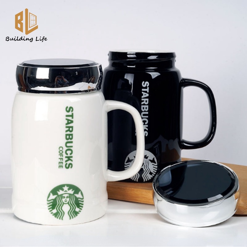 Starbucks แก้วมักเซรามิก ลาย Starbucks 500 มล. 500 มล.