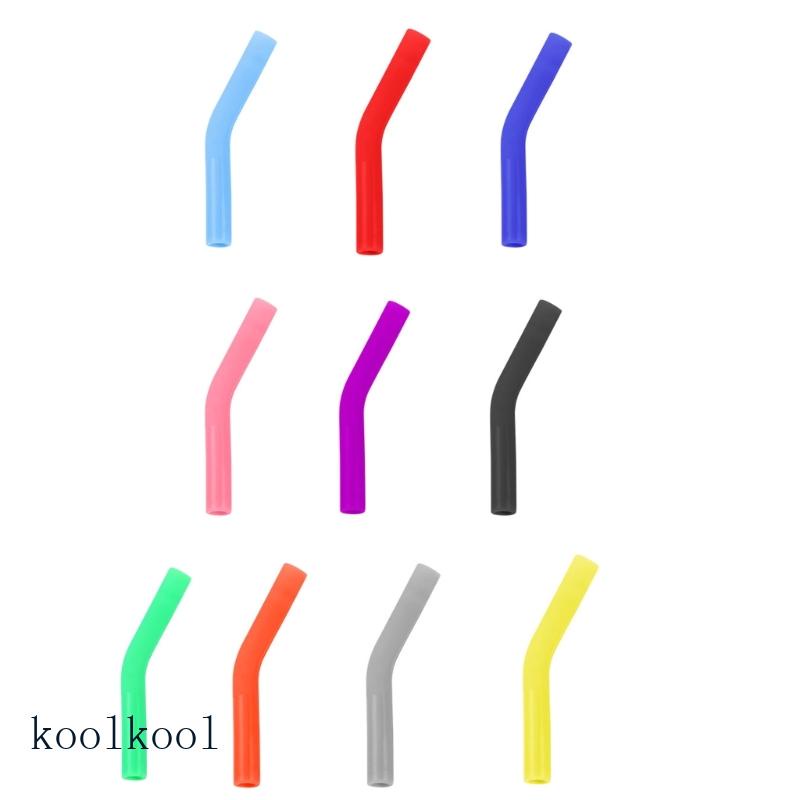 Kool ปลายหลอดยางซิลิโคน เกรดอาหาร 10 ชิ้น