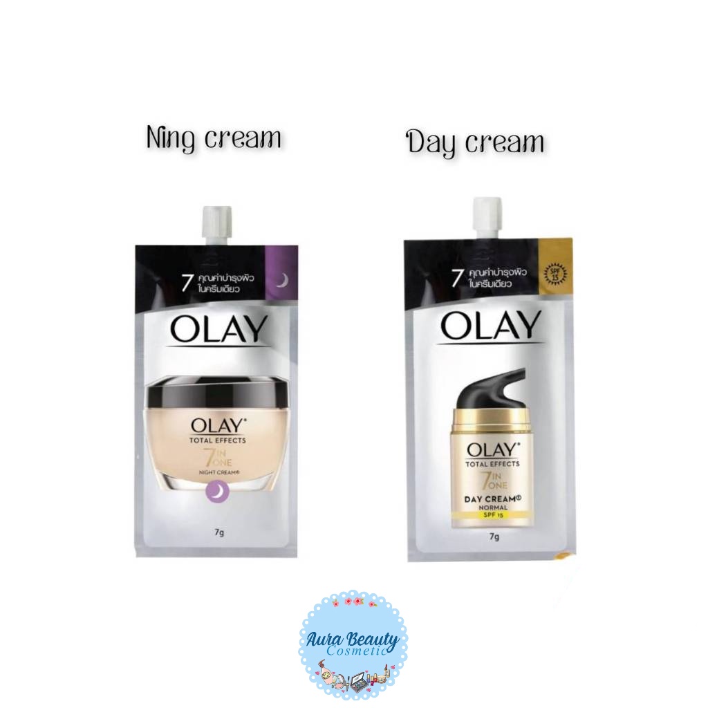 (1ซอง) Olay 7 g. โอเลย์ ครีมบำรุงหน้า