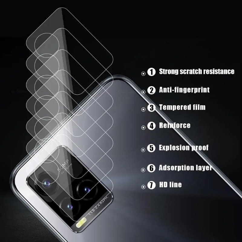 ตัวป้องกันเลนส์กล้องที่ครอบคลุมเต็มรูปแบบสำหรับ Samsung ss Galaxy A56 A55 A54 A53 A52 A36 A35 A34 A33 A32 A26 A25 A24 A23 A22 A16 A15 A14 A13 4G 5G 2025 - รูปที่ 2