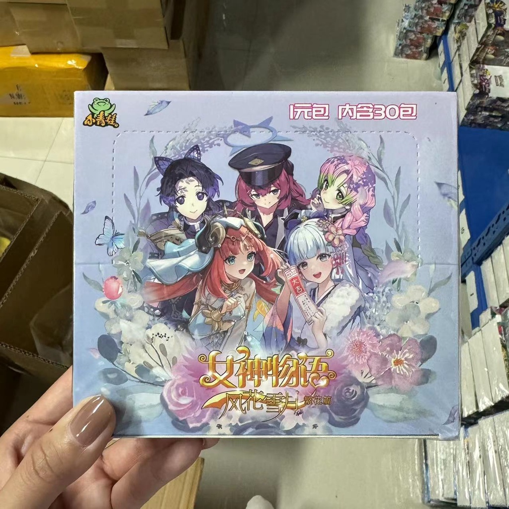 การ์ดของเล่น Goddess Story Ns 1m11 Prmo Packs Girl Party Booster Box Rare Collection Card ของเล่นสําหรับเด็ก