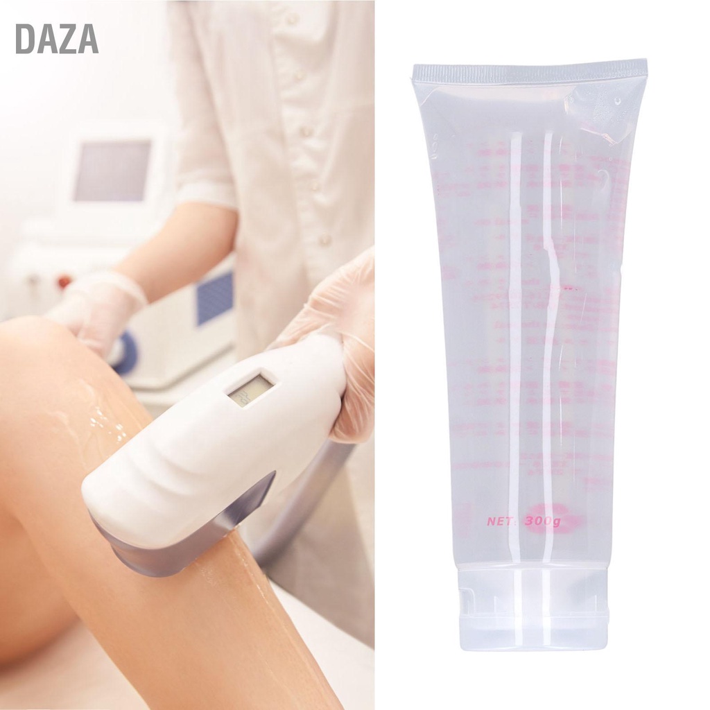 DAZA เจลทำความเย็นสำหรับผู้หญิง Men Face Clear Body RF Laser Hair Deletion Conducting Gel 300g