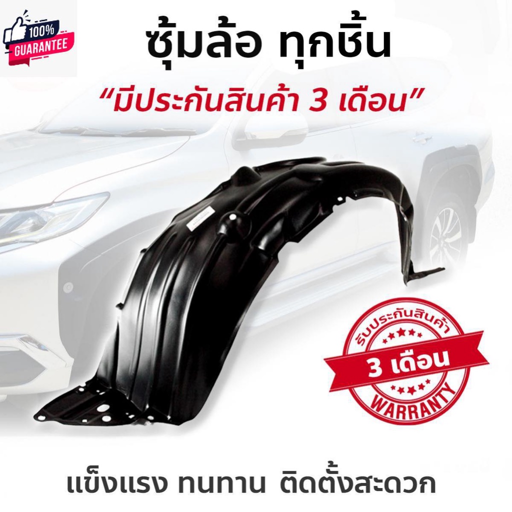 พลาสติกซุ้มล้อ Honda Civic Dimension ES 2000-06 คู่หน้า ซ้าย ขวา ฮอนด้า ซีวิค กรุล้อังโคลน พลาสติกัง