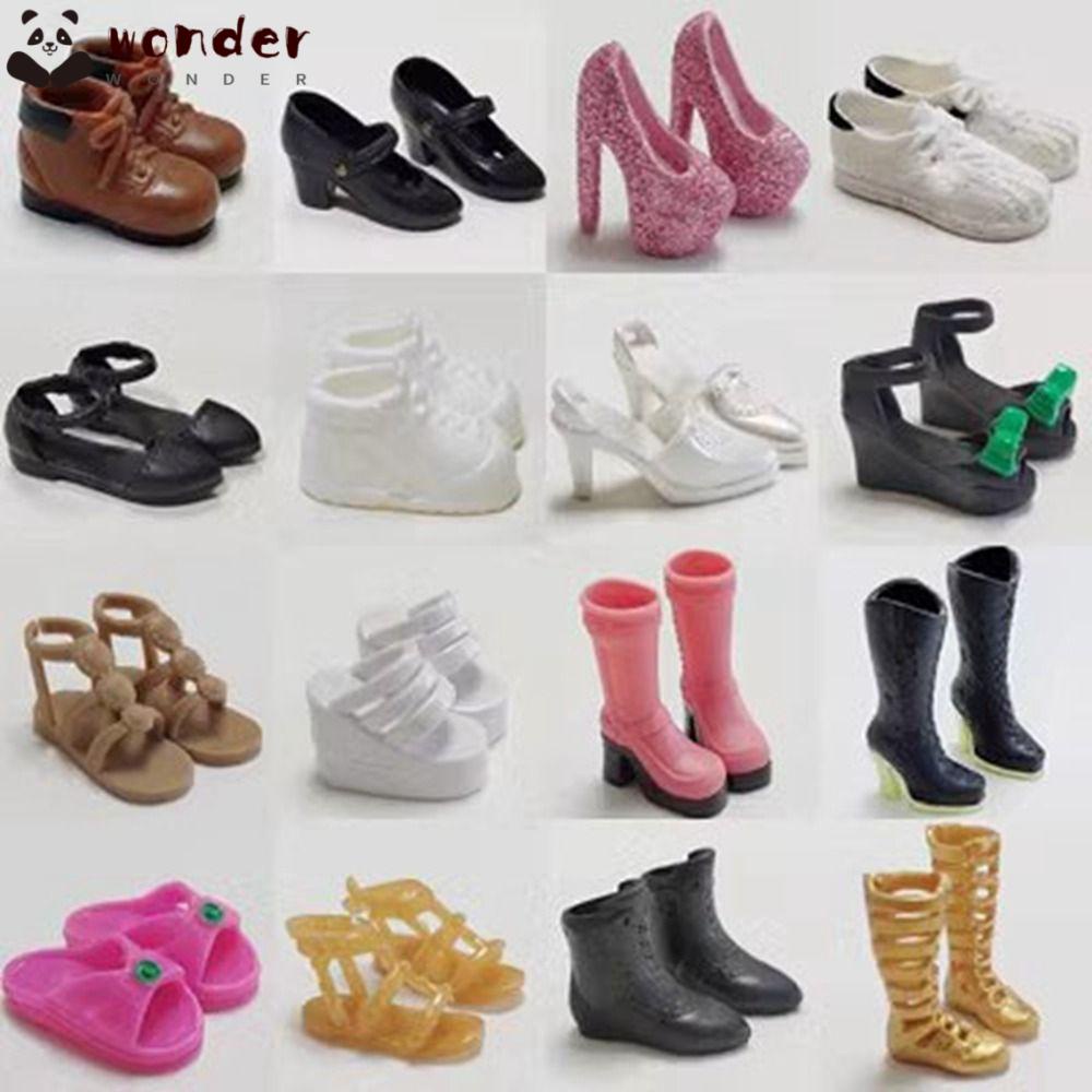 Wonder รองเท้าส้นสูง 30 ซม. 1/6 อุปกรณ์เสริม สําหรับตุ๊กตา