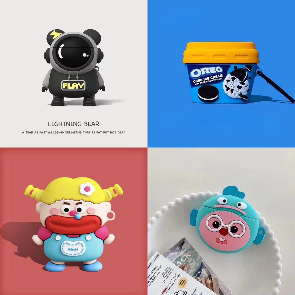 GTC สําหรับ Realme Buds T300 Case เคสGtc เคสหูฟัง ลายกบน่ารัก สีชมพู สําหรับ Realme Buds T300