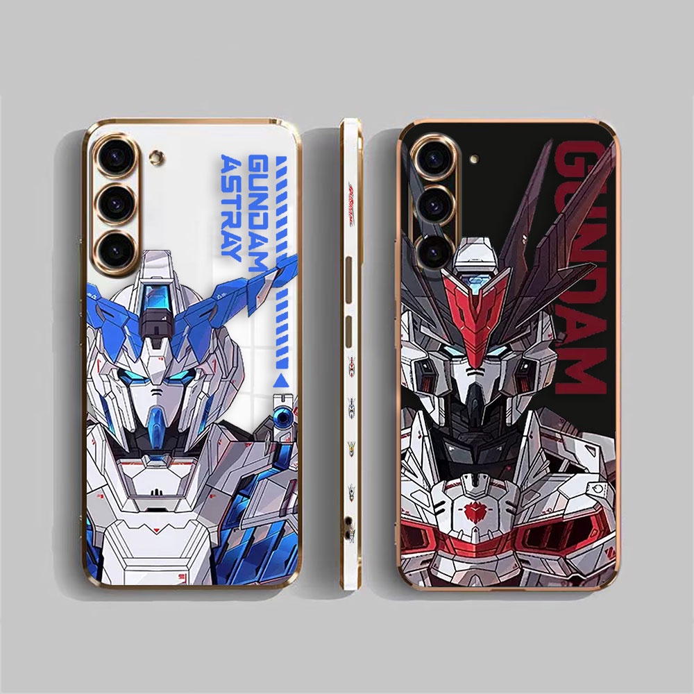 เคสโทรศัพท์มือถือ TPU พิมพ์ลายหุ่นยนต์ญี่ปุ่น Astray Gundam Side สําหรับ Samsung Galaxy S24 S23 S22 S21 S20 S10 S9 S30 S11 FE Note 20 10 ULTRA PLUS LITE 5G