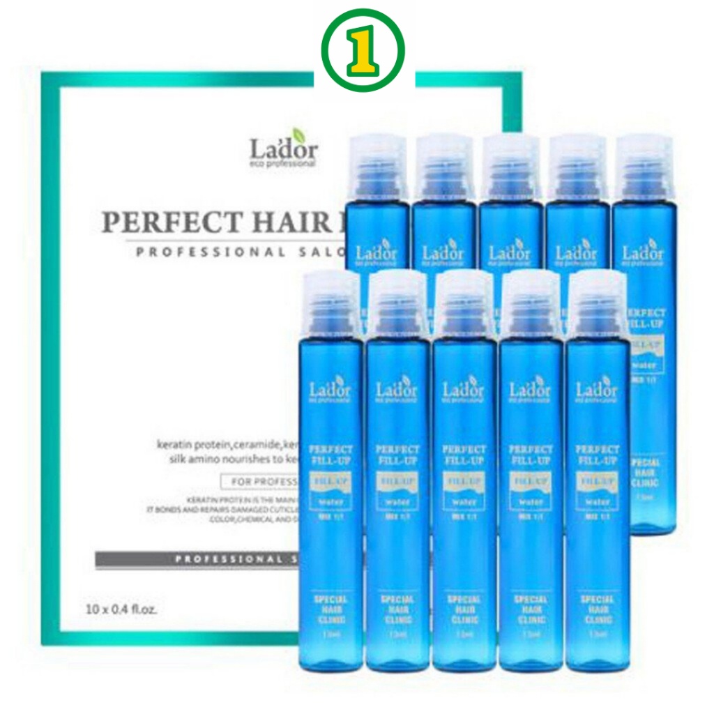 ฉลากไทย ลาดอร์ Lador Perfect Hair Fill-up 13 ml รีวิวแน่น ทรีทเมนท์บำรุงผมเข้มข้น ผมแข็งแรง นุ่ม สุขภาพดี