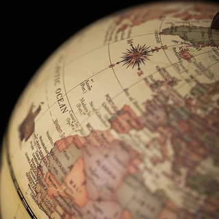 20/25/32 ซม.W World Globe Earth Map ภาษาอังกฤษ Retro ฐานไม้ Earth Instrument ภูมิศาสตร์การศึกษา Geografia Globo Do Mata Mundi