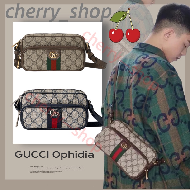 กุชชี่ Gucci  Ophidia mini bagกระเป๋าสะพายข้าง/กระเป๋าสะพายข้าง mini722557