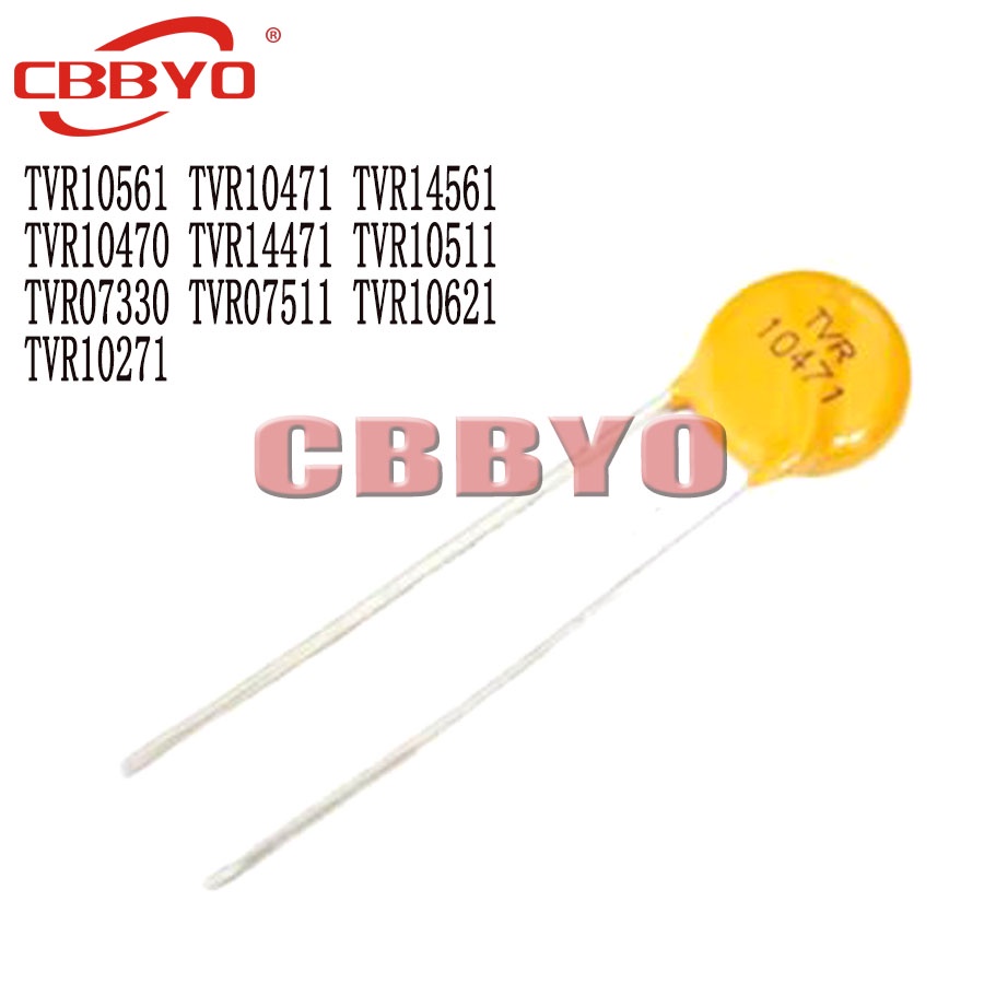 10pcs TVR10561 TVR10471 TVR14561 TVR10470 TVR14471 TVR10511 TVR07330 TVR07511 TVR10621 TVR10271 ตัวต้านทานแรงดันไฟฟ้าภูมิแพ้