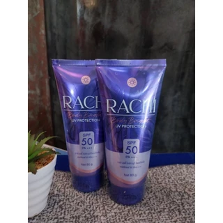 กันแดดราชิทาตัว Rachi Body Bright UV Protection SPF50 PA+++ กันแดดราชิบอดี้ 80 ml.