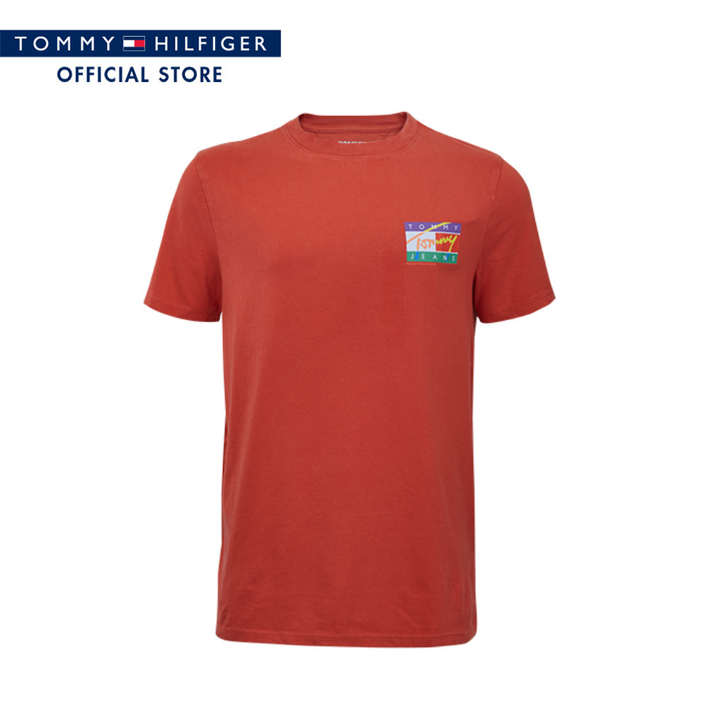[Special Collection] Tommy Hilfiger เสื้อยืด ผู้ชาย รุ่น 78JA896 P30 - สีแดง