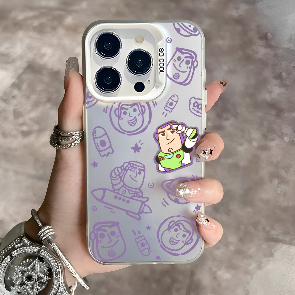COD เคสไอโฟน14 for IPhone 13 11 12 15 16 Pro MAX 14 15 16 Plus X XR XSmax X 7PLUS เคสบัซ การ์ตูนของเล่น น่ารัก