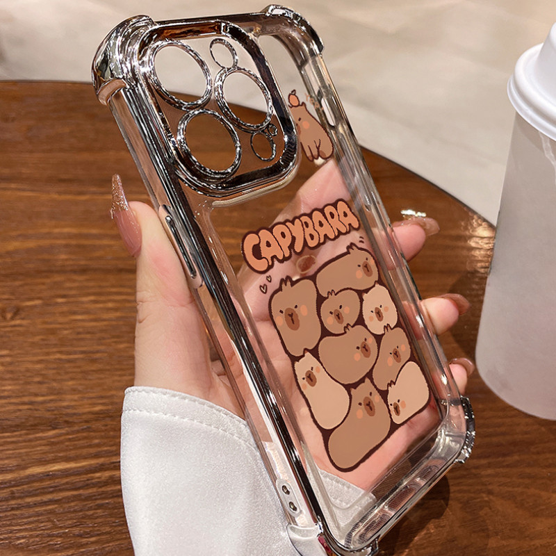 น่ารัก Capybara สําหรับ Google Pixel 10 9 8 7 Pro XL 9A 8A 7A GooglePixel10 GooglePixel9 GooglePixel