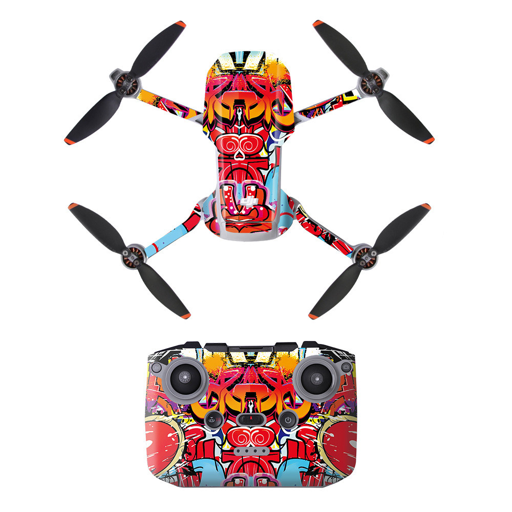 Drone สติกเกอร์สําหรับ DJI Mini 4K สติกเกอร์ PVC Body Arm รีโมทคอนโทรล Mini2/Mini 2 SE Scratch ป้องกันฟิล์มอุปกรณ์เสริม