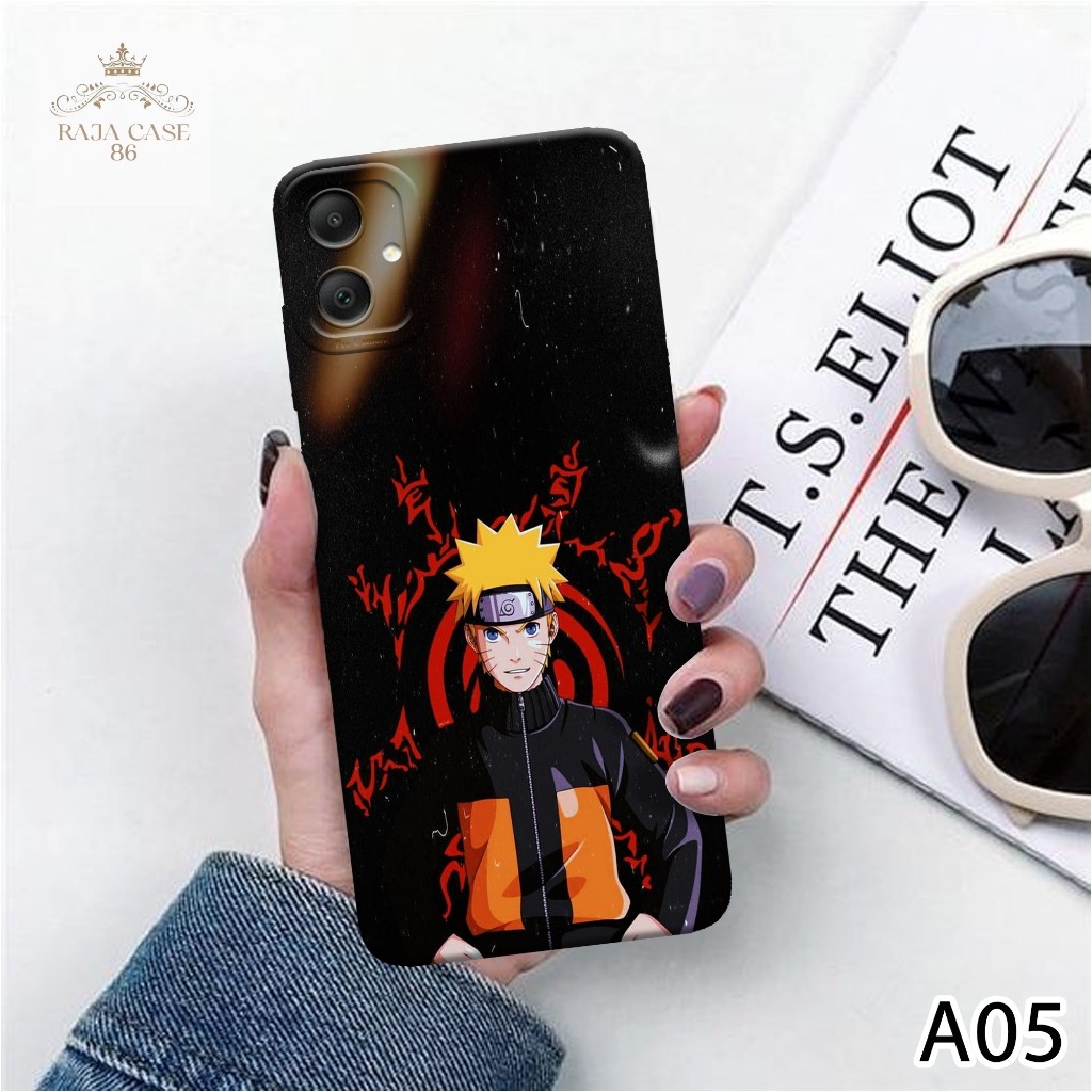 HP Softcase Samsung Galaxy A05 - RAJACASE - Casing Samsung A05 - Motif case ANIME - Samsung A05 - So