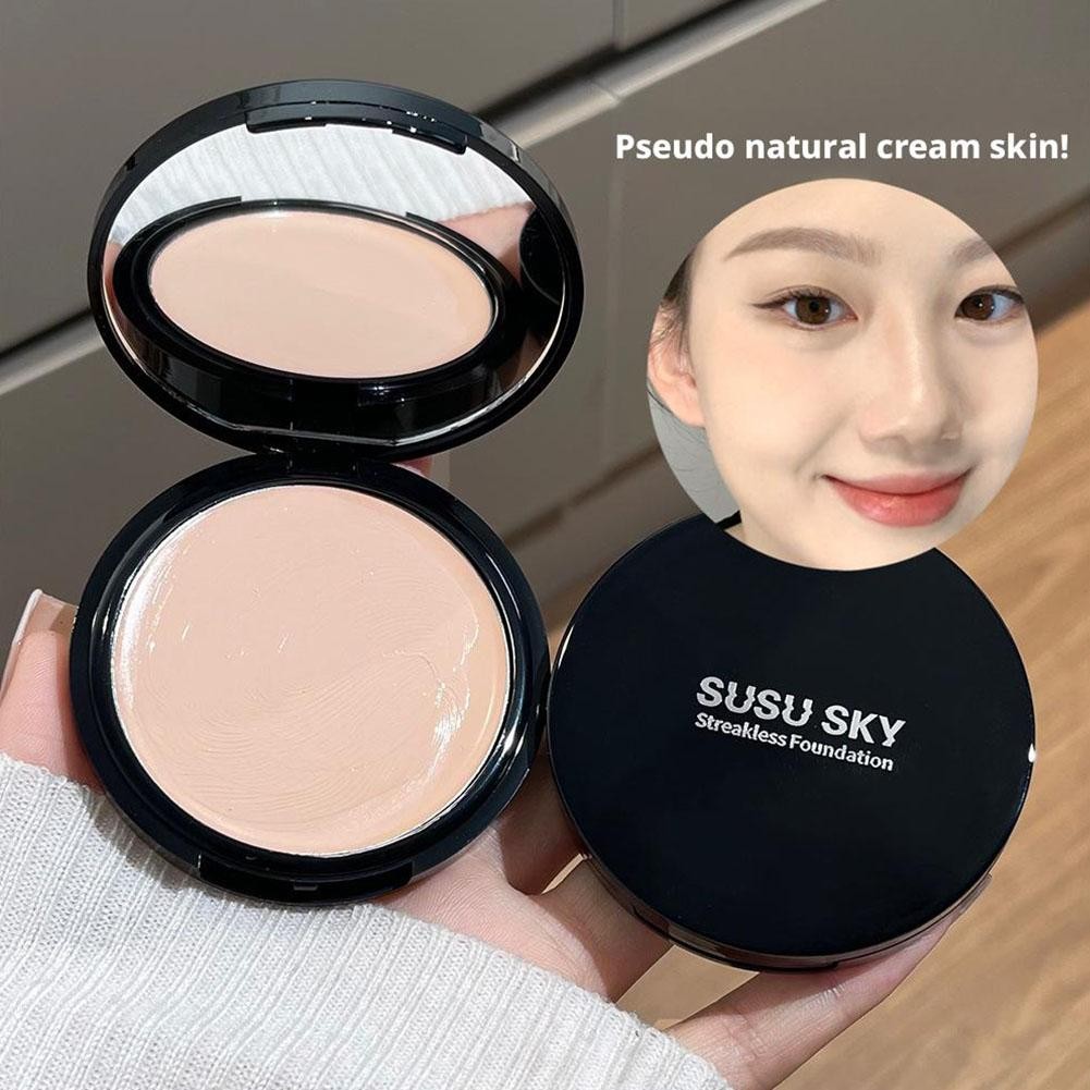 Susu SKY Foundation Cream คอนซีลเลอร์ Full Coverage Long-lasting Face Makeup 9g