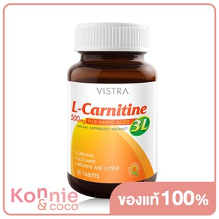 Vistra L-Carnitine Plus 3L (30 Tablets).