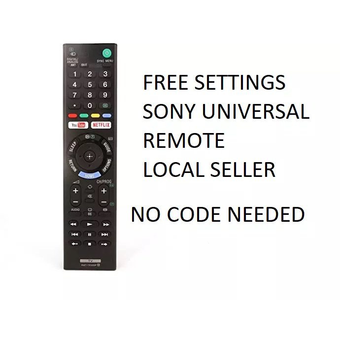 Universal SONY TV BRAVIA SMART LCD LED ANDROID รีโมทคอนโทรล ปุ่มสมาร์ท