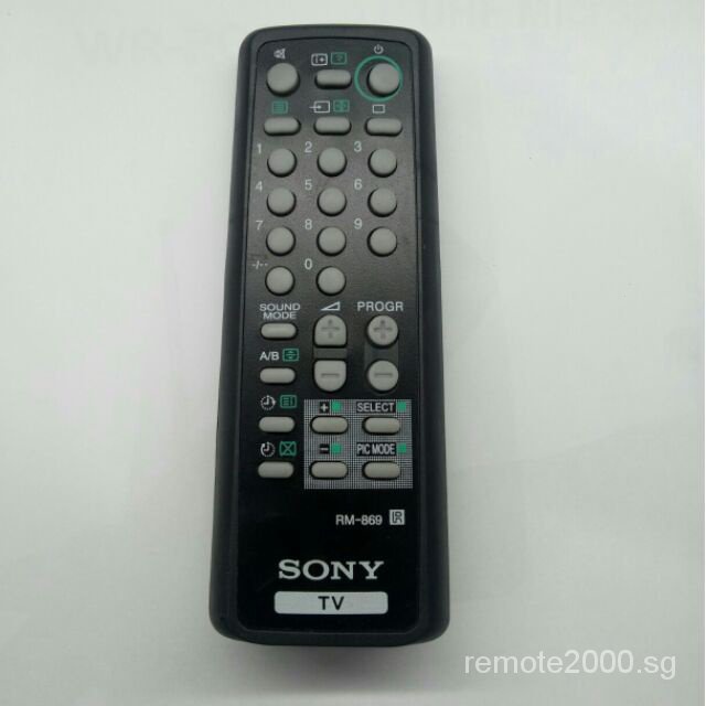 รีโมท Sony สําหรับ Crt Type Tv/รุ่นเก่า