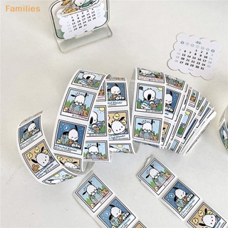 Families&gt; สติกเกอร์ฟิล์ม ลายการ์ตูน Pochacco น่ารัก Diy สําหรับติดตกแต่ง 200 ชิ้น