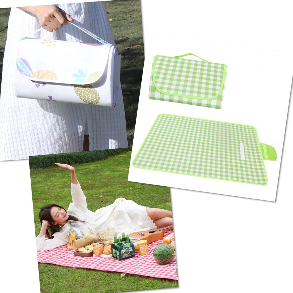 💥 เสื่อ พับได้ เสื่อปิคนิค เสื่อชายหาด กันน้ำ หนาทนทาน ปูพื้น ขนาด 150x100 ซม. พกพาสะดวก 💥 - รูปที่ 5