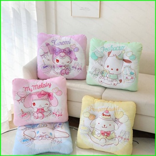 Yts หมอนเบาะรองนั่ง แบบนิ่ม ลาย Sanrio Kuromi Melody Purin Cinnamoroll Pachacco อบอุ่น สําหรับเก้าอี้เด็กผู้หญิง MY3