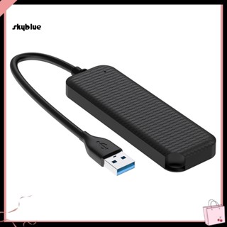 [Sy] ฮับอะแดปเตอร์แยกข้อมูล Usb 3.0 4 พอร์ต ความเร็วสูง 3.0 สําหรับแล็ปท็อป Plug and Play