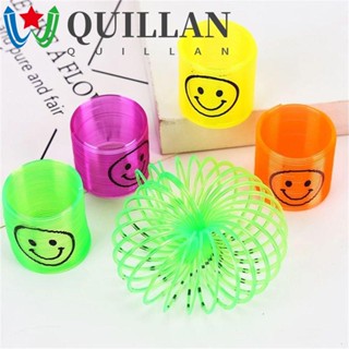 Quillan สปริง วงกลม 12 ชิ้น / เซต แปลกใหม่ ตลก ของเล่นปริศนา ของเล่นสําหรับเด็ก ขดลวดสปริง