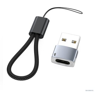 Lucky อะแดปเตอร์แปลงสายชาร์จ Type-C เป็น USB-C ตัวเมีย OTG A ตัวผู้