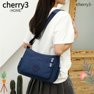 Cherry3 กระเป๋าถือ กระเป๋าสะพายไหล่ อเนกประสงค์ เรียบง่าย แฟชั่นสําหรับสตรี