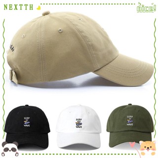 Nextth หมวกเบสบอลแฟชั่น แบบพกพา ปรับได้ สไตล์ฮิปฮอป