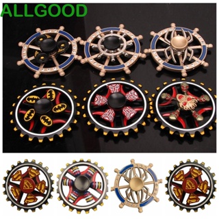 Allgoods Hand Spinner เสียงรบกวนต่ํา ความวิตกกังวลปลายนิ้วไจโร ไจโรซิกเกียร์ ความเร็วสูง ของขวัญวันเกิด