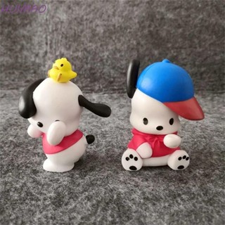 Huimao โมเดลฟิกเกอร์ รูปการ์ตูน Pochacco DIY สําหรับตกแต่งโต๊ะ ของขวัญวันเกิด